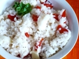 Rýžový salát s pangasiusem a mozarellou recept