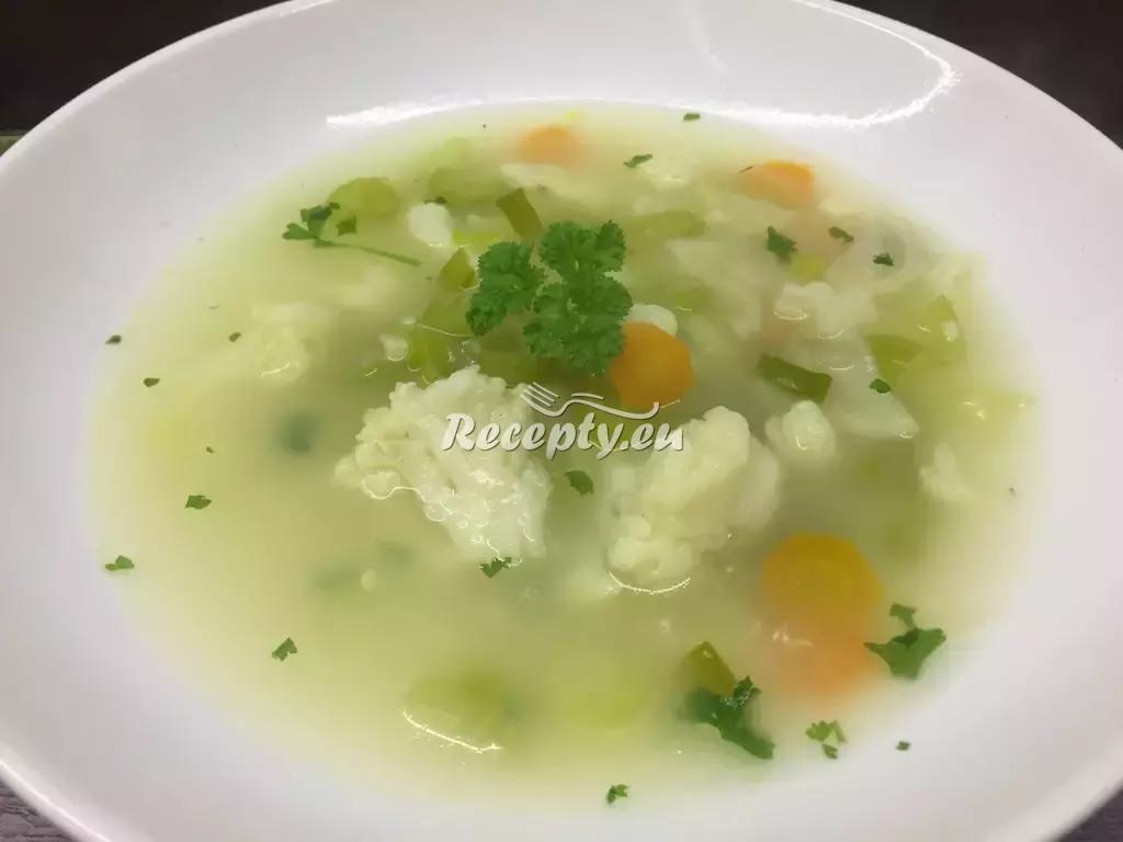 Zeleninová polévka s rýží recept  polévky