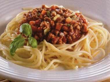 Boloňské špagety podle Barbarelly