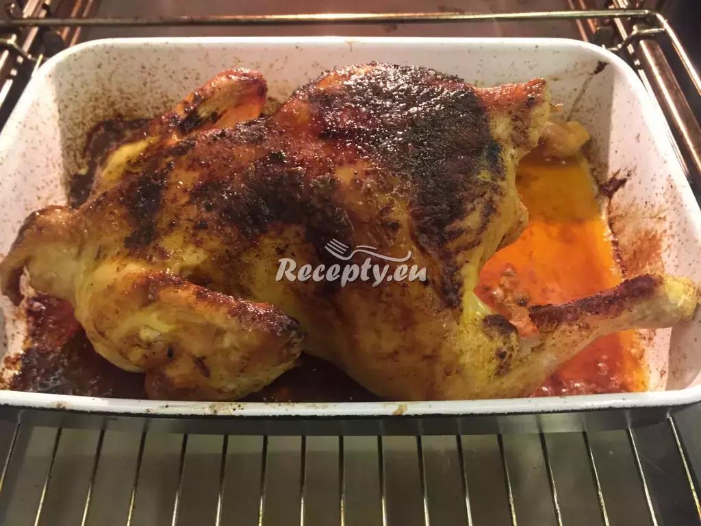 Kuře grilované na kari recept  grilování
