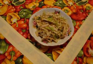 Fenyklový salát s čínským zelím