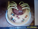 Pavoučí dort recept
