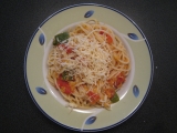Špagety s červenou čočkou recept