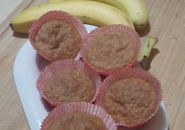 Banánové muffiny recept