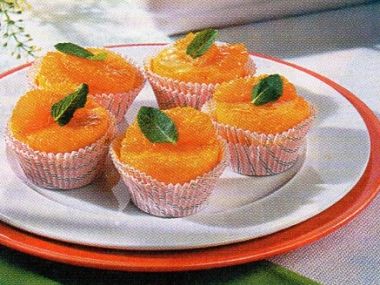 Pomerančové dortíčky