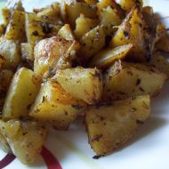 Bylinkové brambory recept
