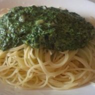 Italské těstoviny se špenátem recept