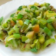 Zdravý zelený salát recept