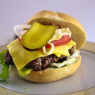 Domácí hovězí burger recept