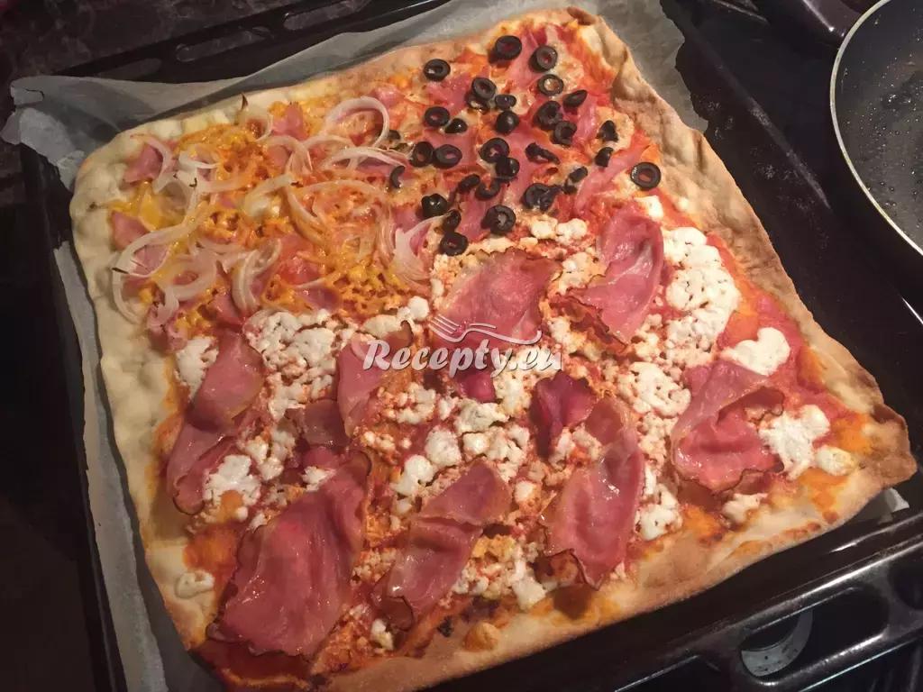 Rajčatová pizza recept  pizza