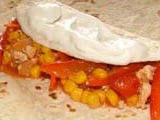 Burritos s kuřecím masem recept