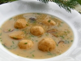 Starodávná polévka z hub recept