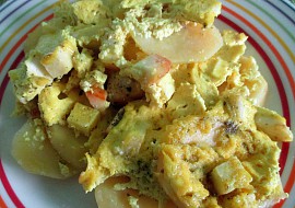 Zapékané brambory (Alu Gauranga) recept