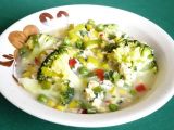 Zeleninová polévka s brokolicí a vaječnou jíškou recept ...