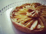 Francouzský křehký jablečný koláč recept