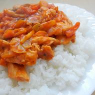 Kuřecí čína s jasmínovou rýží recept