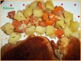 Dobré bramborky s indickým kořením a mrkví recept