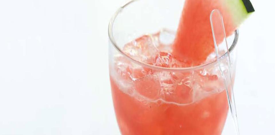 Melounový koktejl s ledem