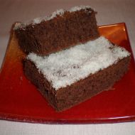 Tmavý koláč zvaný vodouch recept