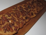 Křehké sušenky s mandlovou čepičkou recept