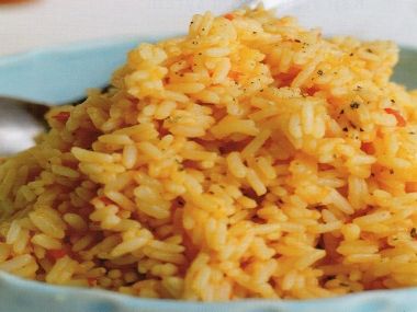 Mexická rýže jako příloha