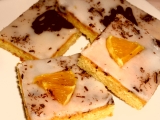 Pomerančové řezy s čokoládou recept