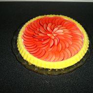 Ovocný koláč s želatinou a smetanou recept