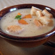 Krémová kedlubnová polévka recept