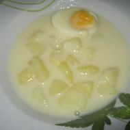 Jihočeská kulajda s vejcem recept