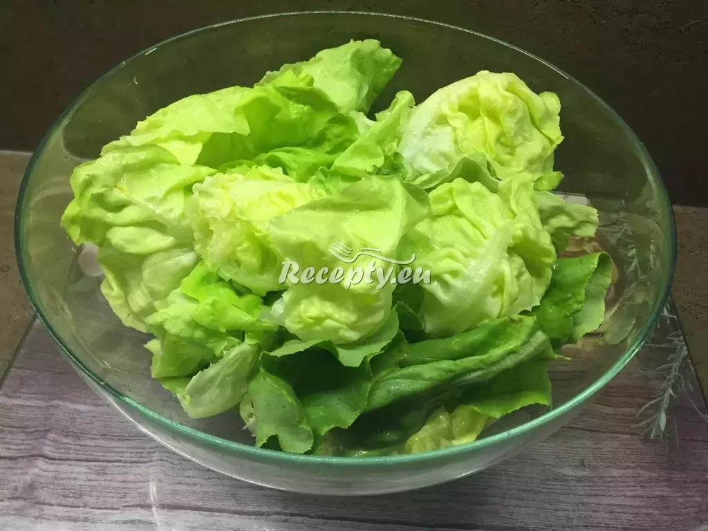 Listový salát se sladko-kyselým nálevem recept  saláty