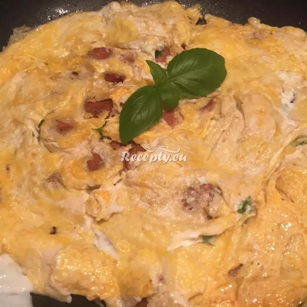 Mexická omeleta recept  jídla z vajec