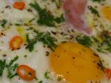 Ham and eggs (Šunka s vejci) recept