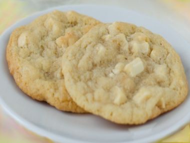 Cookies s bílou čokoládou