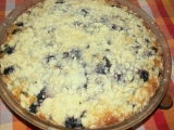 Borůvkový drobenkový koláč-šup-šup recept