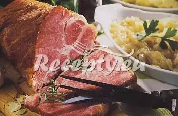 Uzené maso s růžičkovou kapustou recept  uzené maso
