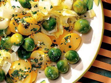 Salát z kapustiček a celeru