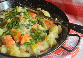 Jednoduchý zeleninový rendlík recept