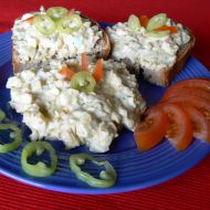 Vajíčkovo-okurkový salát recept