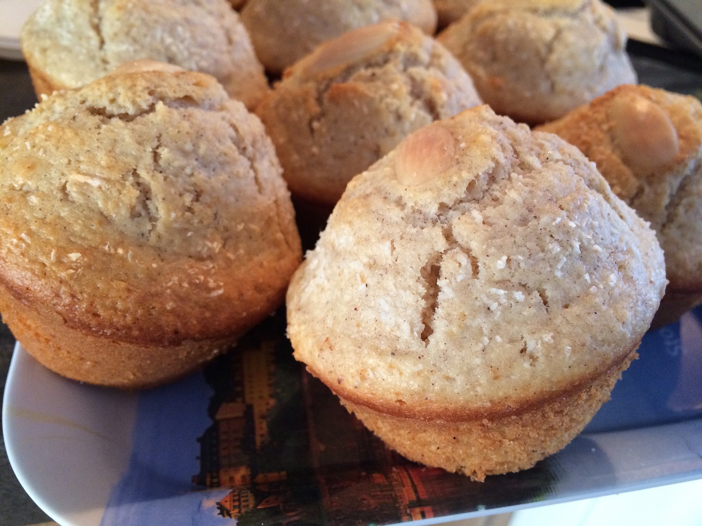 Ořechové muffiny se skořicí recept
