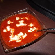 Pravá rajská polévka s mozzarellou recept