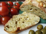 Bylinkovo-sýrový chléb bez pekárny recept