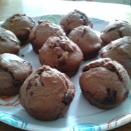 Muffiny s čokoládou recept