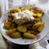 Brynzové brambory s bylinkami recept