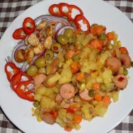 Pikantní bramborový salát recept