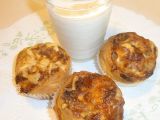Slané kynuté muffiny se sýrem a se škvarky recept