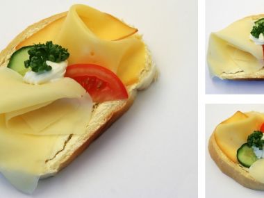 Sýrové chlebíčky jednoduché
