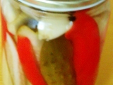 Okurkové řezy s paprikou recept