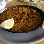 Paella s mořskými plody recept
