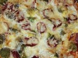 Pizza s brokolicí recept