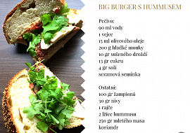 Big Burger s hummusem recept